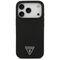 Guess Silicone Triangle Logo MagSafe Case for iPhone 17 Pro - Black | Techbox