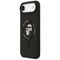 Karl Lagerfeld Silicone Karl&amp;Choupette Ring MagSafe Case for iPhone 17 Air - Black | Techbox