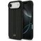 Mercedes Leather Laurel Leaves Stripes MagSafe Case for iPhone 17 Air - Black | Techbox
