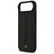 Mercedes Leather Laurel Leaves Stripes MagSafe Case for iPhone 17 Air - Black | Techbox
