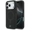 Mercedes Plain Smooth Leather MagSafe Case for iPhone 17 Pro - Black | Techbox