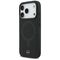 Mercedes Plain Smooth Leather MagSafe Case for iPhone 17 Pro - Black | Techbox