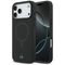 Mercedes Plain Smooth Leather MagSafe Case for iPhone 17 Pro Max - Black | Techbox