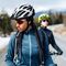 Wozinsky MTB Bike Helmet with USB Rear Light M - Black and White | Techbox