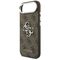 Guess 4G Big 4G Classic Logo case for iPhone 17 Air - brown and silver | Techbox