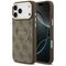 Guess 4G PU Classic Logo MagSafe Case for iPhone 17 Pro Max - Brown - Uncategorized Cases (2) - Cases - Techbox