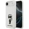 Karl Lagerfeld Silicone Karl Sketch &amp; Logo MagSafe Case for iPhone 17 Air - White | Techbox
