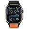 Spigen WBF1 Strap for Apple Watch 44 / 45 / 46 / 49 mm - Black and Orange - Accessories - Smartwatches & Accessories - Techbox