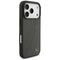 Mercedes Leather Large Laurel Leave MagSafe Case for iPhone 17 Pro - Black and Gray | Techbox