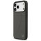 Mercedes Leather Large Laurel Leave MagSafe Case for iPhone 17 Pro Max - Black and Gray - Uncategorized Cases (2) - Cases - Techbox