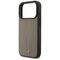 Mercedes Leather The Move MagSafe Case for iPhone 17 Pro - Beige | Techbox