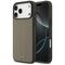 Mercedes Leather The Move MagSafe Case for iPhone 17 Pro Max - Beige | Techbox