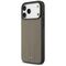 Mercedes Leather The Move MagSafe Case for iPhone 17 Pro Max - Beige | Techbox