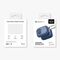 AmazingThing Titan Pro Mag Case Clear for AirPods Pro 3 - Blue | Techbox