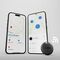 Tracker Apple+Android colore nero