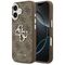 Guess 4G Big 4G Classic Logo case for iPhone 17 - brown and silver | Techbox