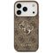 Guess 4G Big 4G Classic Logo Case for iPhone 17 Pro Max - Brown and Gold | Techbox
