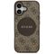 Guess 4G Circle Classic Logo MagSafe case for iPhone 17 - brown | Techbox
