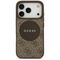 Guess 4G Circle Classic Logo MagSafe case for iPhone 17 Pro - brown - Apple Cases - Cases - Techbox