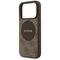 Guess 4G Circle Classic Logo MagSafe case for iPhone 17 Pro - brown - Apple Cases - Cases - Techbox