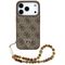 Guess 4G Strap Triangle Logo MagSafe case for iPhone 17 Pro - brown | Techbox