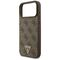 Guess 4G Strap Triangle Logo MagSafe Case for iPhone 17 Pro Max - Brown | Techbox