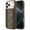 Guess 4G Stripe MagSafe case for iPhone 17 Pro Max - brown - Apple Cases - Cases - Techbox