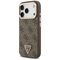 Guess 4G Triangle Logo MagSafe Case for iPhone 17 Pro - Brown and Gold | Techbox