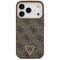 Guess 4G Triangle Logo MagSafe Case for iPhone 17 Pro - Brown and Gold | Techbox