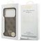 Guess 4G Triangle Logo MagSafe Case for iPhone 17 Pro - Brown and Gold | Techbox