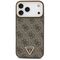 Guess 4G Triangle Logo MagSafe Case for iPhone 17 Pro Max - Brown &amp; Gold - Apple Cases - Cases - Techbox