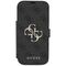 Guess Book 4G Metal Logo Case for iPhone 17 Pro - Black | Techbox