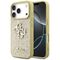 Guess Fixed Glitter Big 4G case for iPhone 17 Pro - gold | Techbox