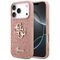 Guess Fixed Glitter Big 4G Case for iPhone 17 Pro - Pink | Techbox