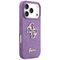 Guess Fixed Glitter Big 4G case for iPhone 17 Pro - purple | Techbox