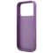 Guess Fixed Glitter Big 4G case for iPhone 17 Pro - purple | Techbox
