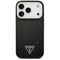 Guess Glitter Triangle Logo MagSafe Case for iPhone 17 Pro - Black | Techbox