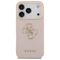 Guess Grained Big 4G &amp; Classic Logo iPhone 17 Pro Case - Pink - Uncategorized Cases (2) - Cases - Techbox