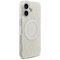 Guess IML Flowers Electro Pearl Strap MagSafe case for iPhone 17 - white | Techbox