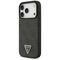 Guess Leather 4G Triangle Strass MagSafe Case for iPhone 17 Pro - Black - Apple Cases - Cases - Techbox