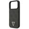 Guess Leather 4G Triangle Strass MagSafe Case for iPhone 17 Pro - Black - Apple Cases - Cases - Techbox