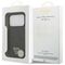 Guess Leather 4G Triangle Strass MagSafe Case for iPhone 17 Pro - Black - Apple Cases - Cases - Techbox