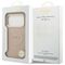 Guess Peony Hot Stamp MagSafe Case for iPhone 17 Pro - Pink | Techbox