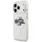 Karl Lagerfeld IML Glitter Karl &amp; Choupette Sketch Logo MagSafe Case for iPhone 17 Pro - Clear - Apple Cases - Cases - Techbox