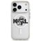 Karl Lagerfeld IML Glitter Karl &amp; Choupette Sketch Logo MagSafe Case for iPhone 17 Pro - Clear - Apple Cases - Cases - Techbox