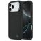 Mercedes Leather Large Laurel Leave MagSafe Case for iPhone 17 Pro Max - Black | Techbox