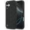 Mercedes Leather Laurel Leaves MagSafe Case for iPhone 17 - Black | Techbox