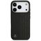 Mercedes Leather Laurel Leaves MagSafe Case for iPhone 17 Pro - Black | Techbox