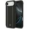 Mercedes Leather Star Pattern Stripes MagSafe case for iPhone Air - black | Techbox