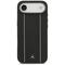 Mercedes Leather Star Pattern Stripes MagSafe case for iPhone Air - black | Techbox